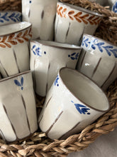 Görseli Galeri görüntüleyiciye yükleyin, Rustik Cortado/Filtre Kahve Bardağı (Mavi)