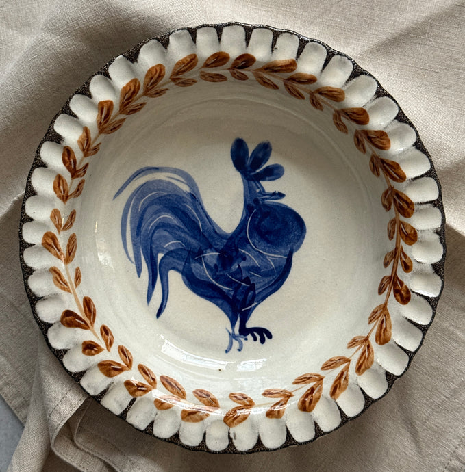 Rustik Çukur Tabak (21cm)