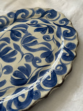 Görseli Galeri görüntüleyiciye yükleyin, Rustik Oval Servis Tabağı (36x26cm)