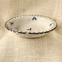 Görseli Galeri görüntüleyiciye yükleyin, Rustik Çukur Tabak (Mavi) (21cm)