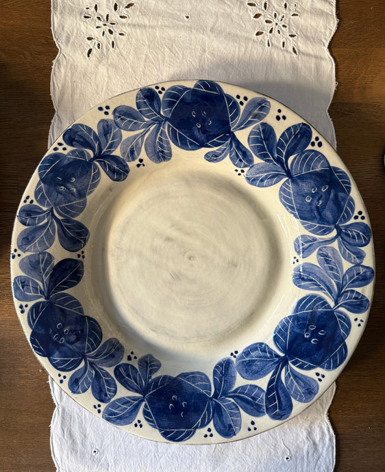 XL Rustik Yatay Servis Tabağı (36cm)