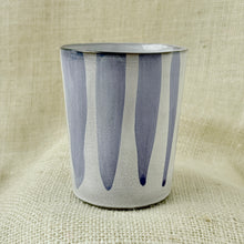Load image into Gallery viewer, Large Blue Striped Mug (300ml)