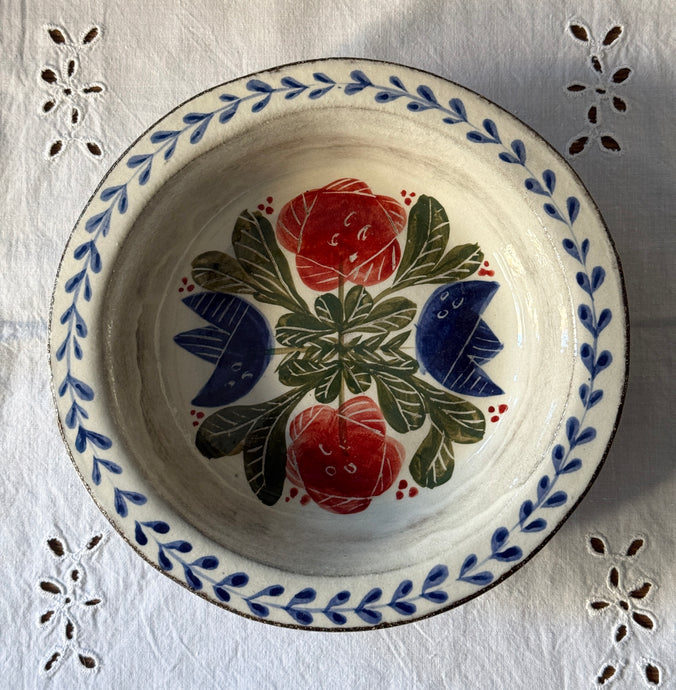 Rustik Çukur Tabak (21cm)