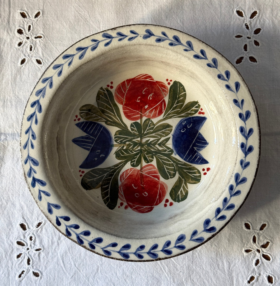 Rustik Çukur Tabak (21cm)