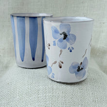 Load image into Gallery viewer, Large Blue Striped Mug (300ml)