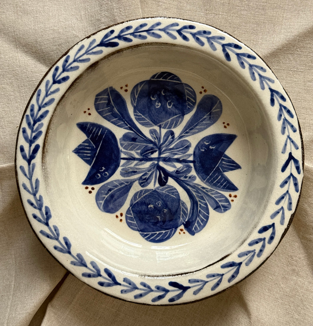 Rustik Çukur Tabak (21cm)