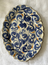Görseli Galeri görüntüleyiciye yükleyin, Rustik Oval Servis Tabağı (36x26cm)