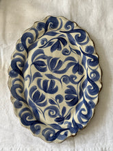 Görseli Galeri görüntüleyiciye yükleyin, Rustik Oval Servis Tabağı (36x26cm)