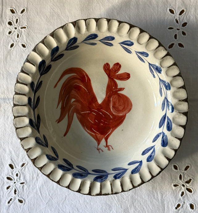 Rustik Çukur Tabak (21cm)