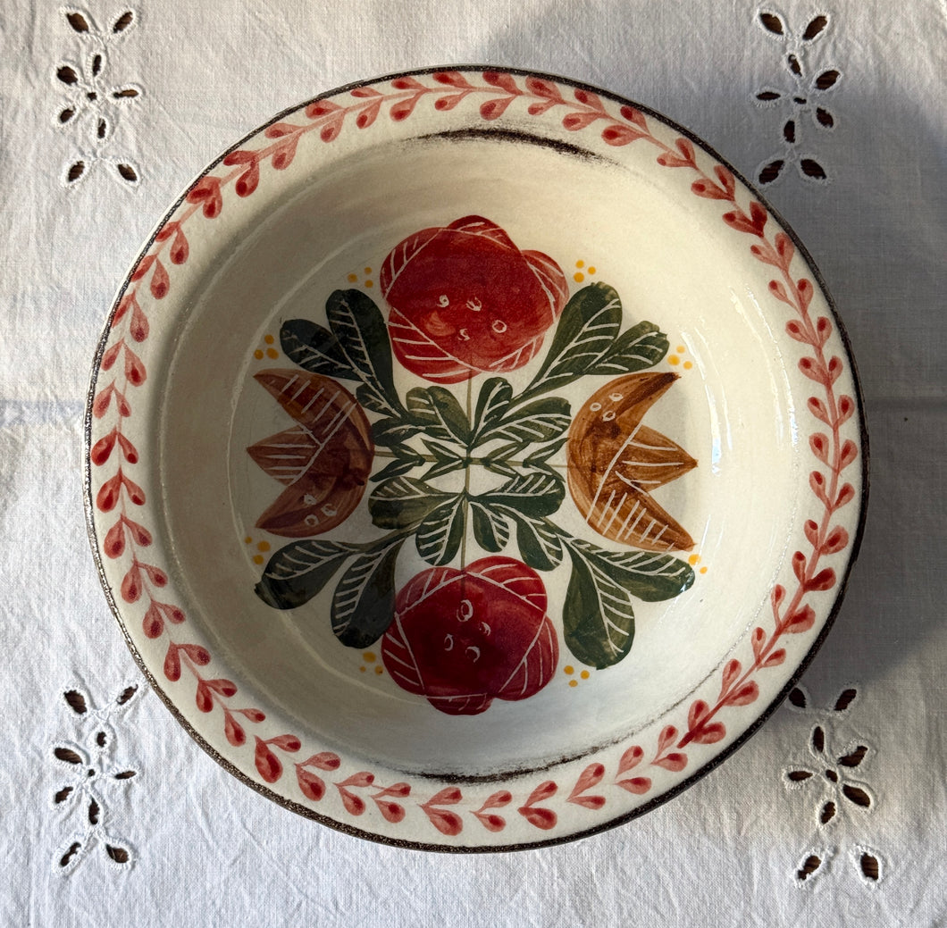 Rustik Çukur Tabak (21cm)