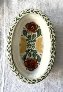 Rustik Oval Servis Tabağı