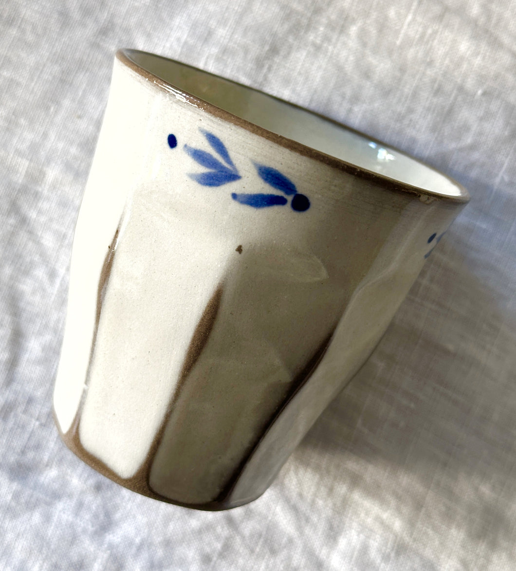 Rustik Cortado/Filtre Kahve Bardağı (Mavi)